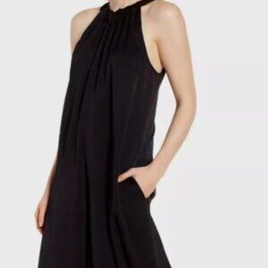 🖤 Title: Lewit Black Wide Leg Jumpsuit – Size 8  Sexy, Sleek & Pocket-Perfect